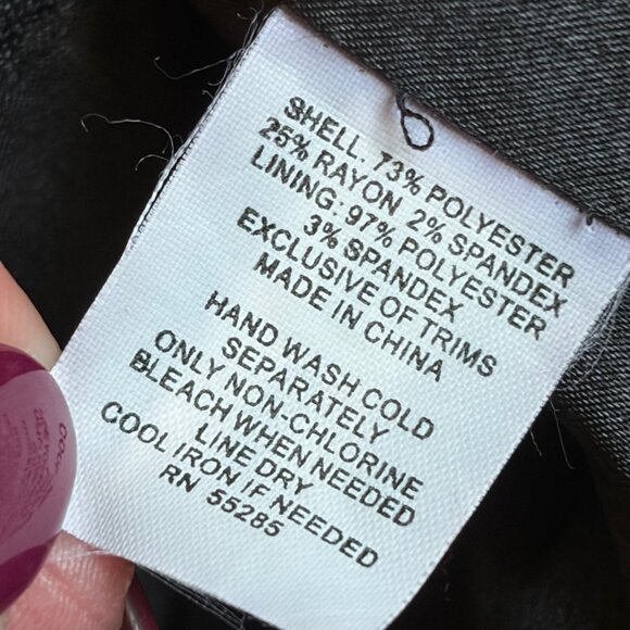 NWT Express Design Studio Black Lace Strapless Bustier Corset Top – Size 0 - Picture 7 of 7